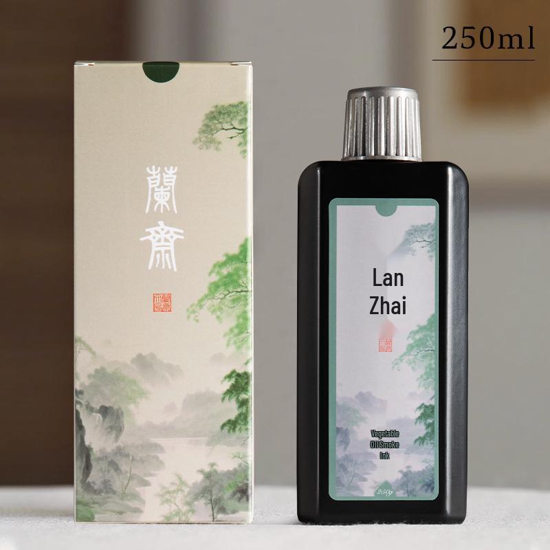 Super dicke Tinte mit Pfirsichblütenduft für Kalligraphie: Chinesische Malerei, Kleine Regelschrift, Schlanker Goldstil, Leim für Anfänger