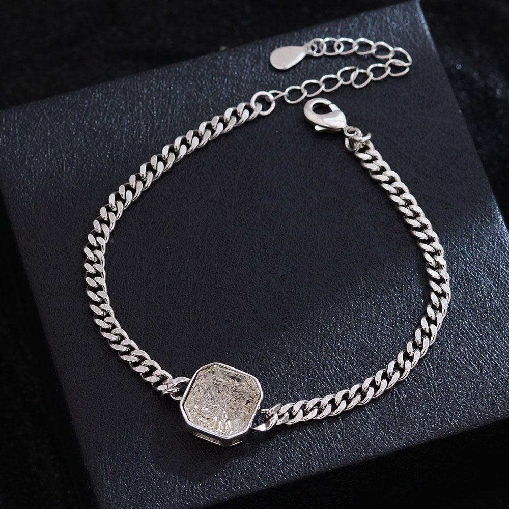 High-End Sweet And Cool Style Crystal Zircon Retro Bracelet Women S Niche Design Unique Personality Temperament Exquisite Jewelry