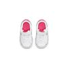 Nike Court Legacy Low top Toddler Shoes White Pink Infant And Toddler DA5382-111