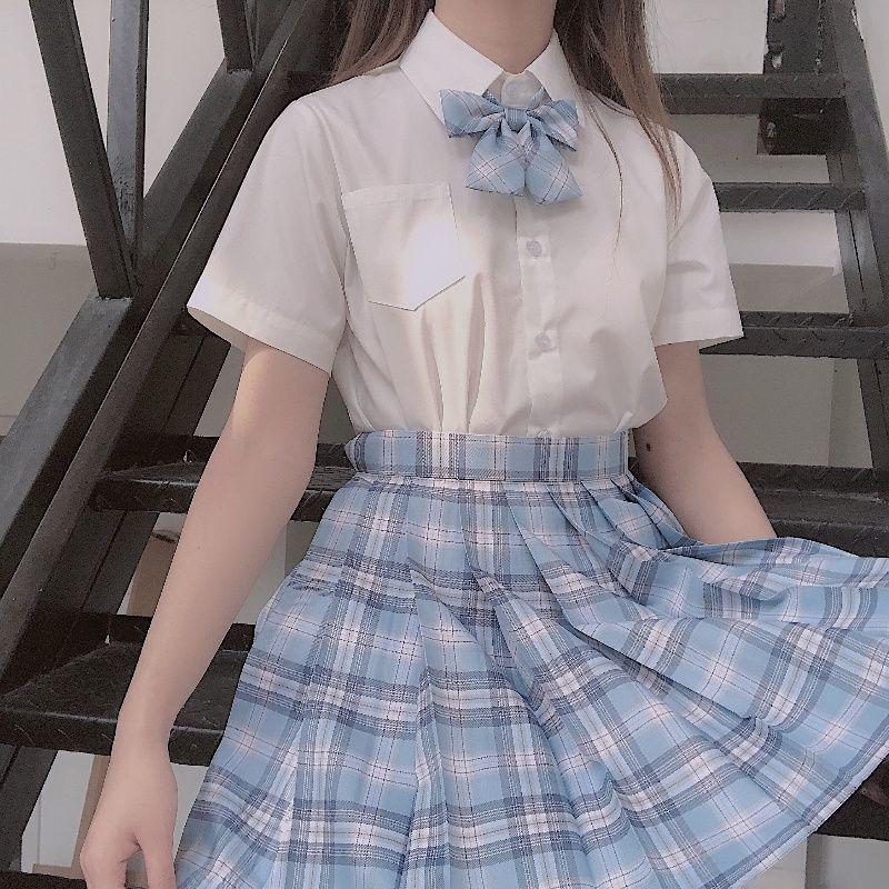 

Рубашка с коротким рукавом ручной работы в стиле JK Uniform цвета экрю Small