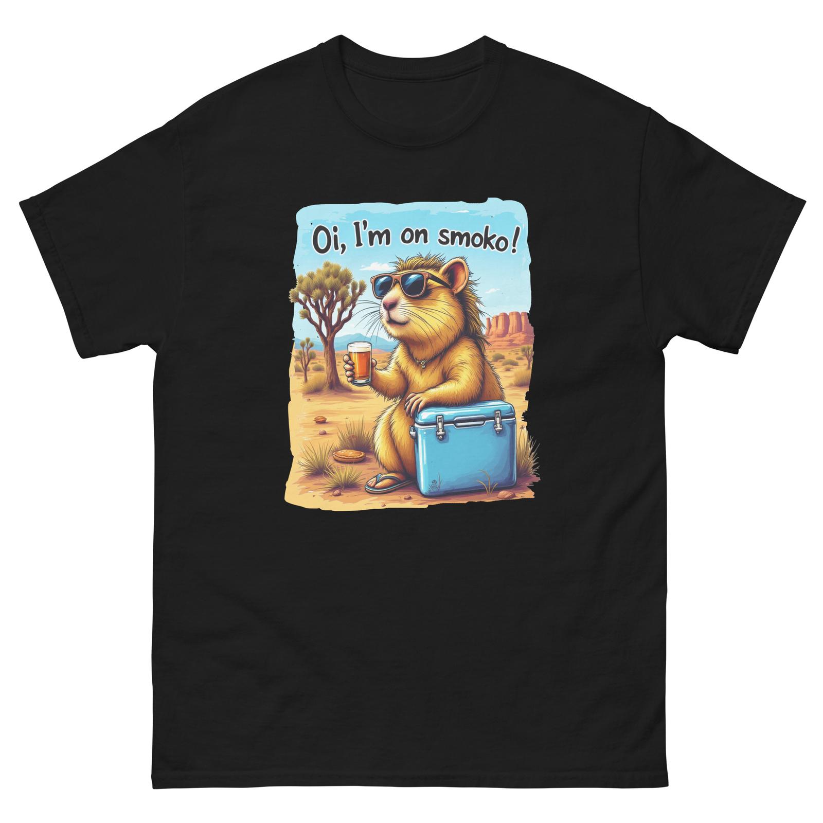 Oi, I m On Smoko Quokka Fun T-Shirt XXXL