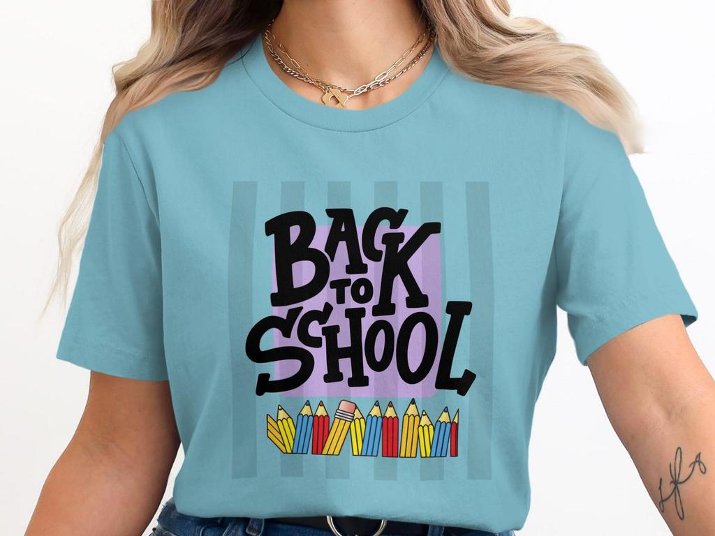 Back To School Teacher Student T-Shirt | First Day Outfit Apparel