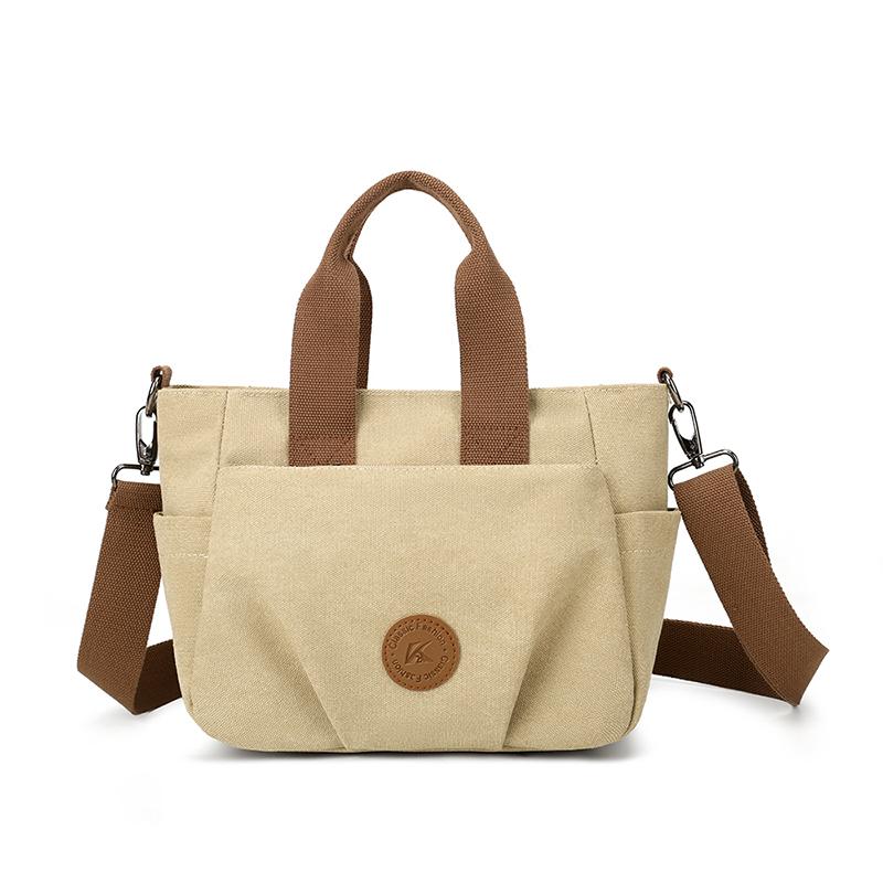 Women's Canvas Bag Large Capacity Crossbody Bag Shoulder Bag