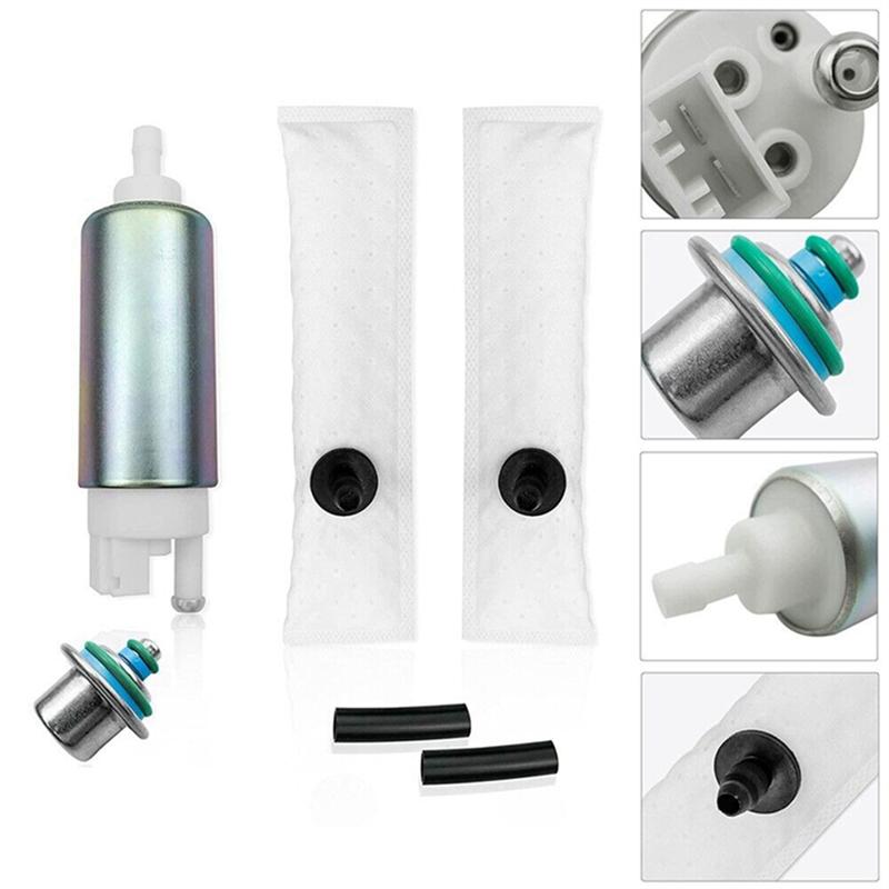 12V Min Fuel Pump With Regulator Parts Accessories For 03-07 Victory Vegas Kingpin Jackpot Hammer 2520700