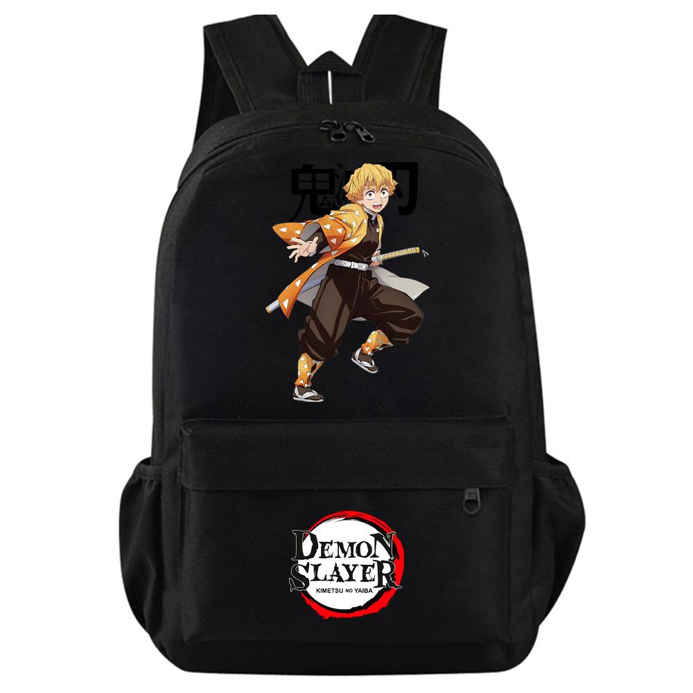 Anime Κινούμενο Σχέδιο Demon Slayer Εκτυπωμένο Σακίδιο Πλάτης Φοιτητική Πολύχρωμη Σχολική Τσάντα Μεγάλης Χωρητικότητας Αδιάβροχη Ταξιδιωτική Τσάντα Mochila Δώρο