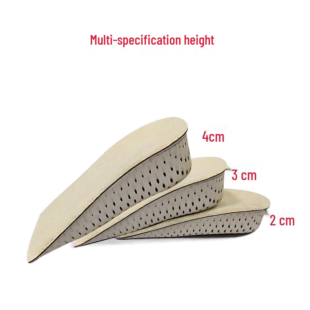 Memory-Foam Einlegesohlen zur Höhenvergrößerung: Unsichtbare Halbe & Ganze Einlagen für Männer & Frauen