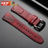 18mm 20mm 22mm Genuine Vintage Leather Watch Strap Band Universal Watchband Retro Bracelet Quick Release Bar Wristband Women Men