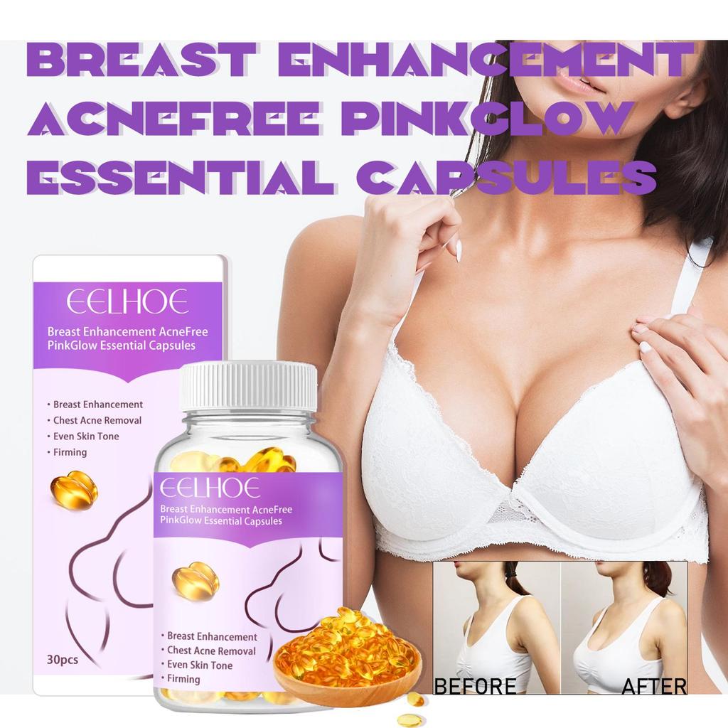 EELHOE BREAST CAPSULES Bust Firming Firming Firming Plumping Moisturizing Bust Care Capsules