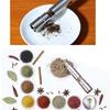 Manual Salt Pepper Grinder Stainless Steel Kitchen Manual Thumb Grinder Sauce Milling Stick for Black Pepper, Sea Salt, Spice