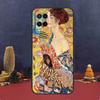 The Kiss Gustav Klimt Painting Case For Oppo A16 A76 A96 A17 A57 A40 A60 A80 A98 A58 A78 A18 A38 A54 A74 A94 A15 A5 A6 Pro