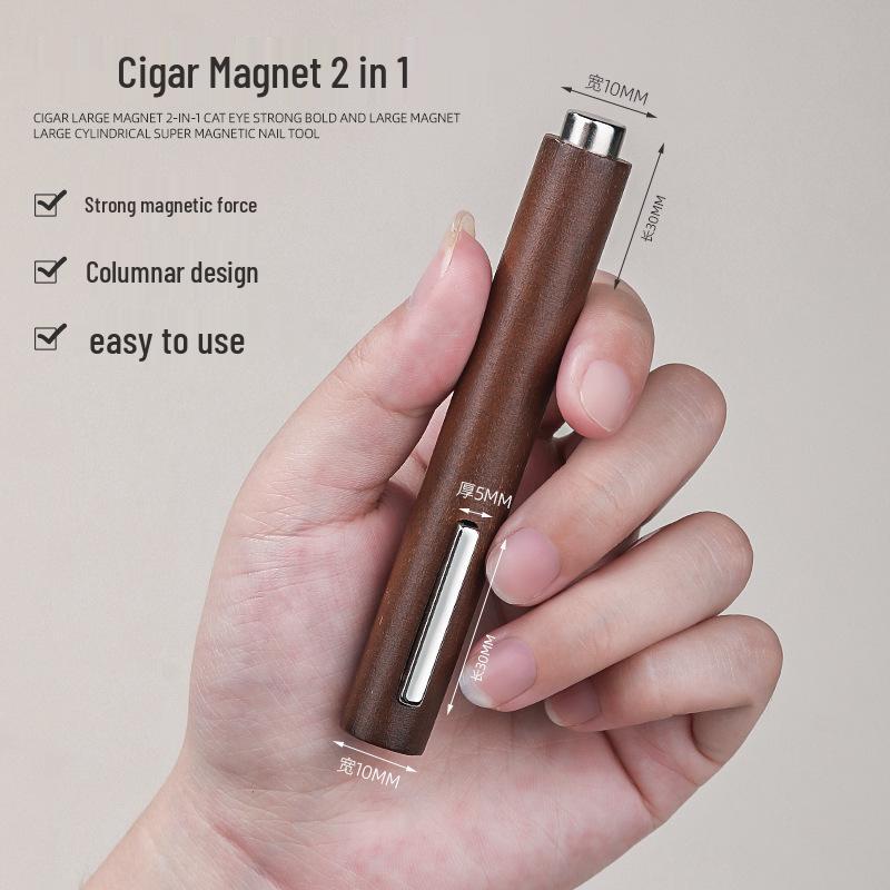 

Сигарный кошачий глаз очень большой магнит - Сильный магнитный инструмент для нейл-арта