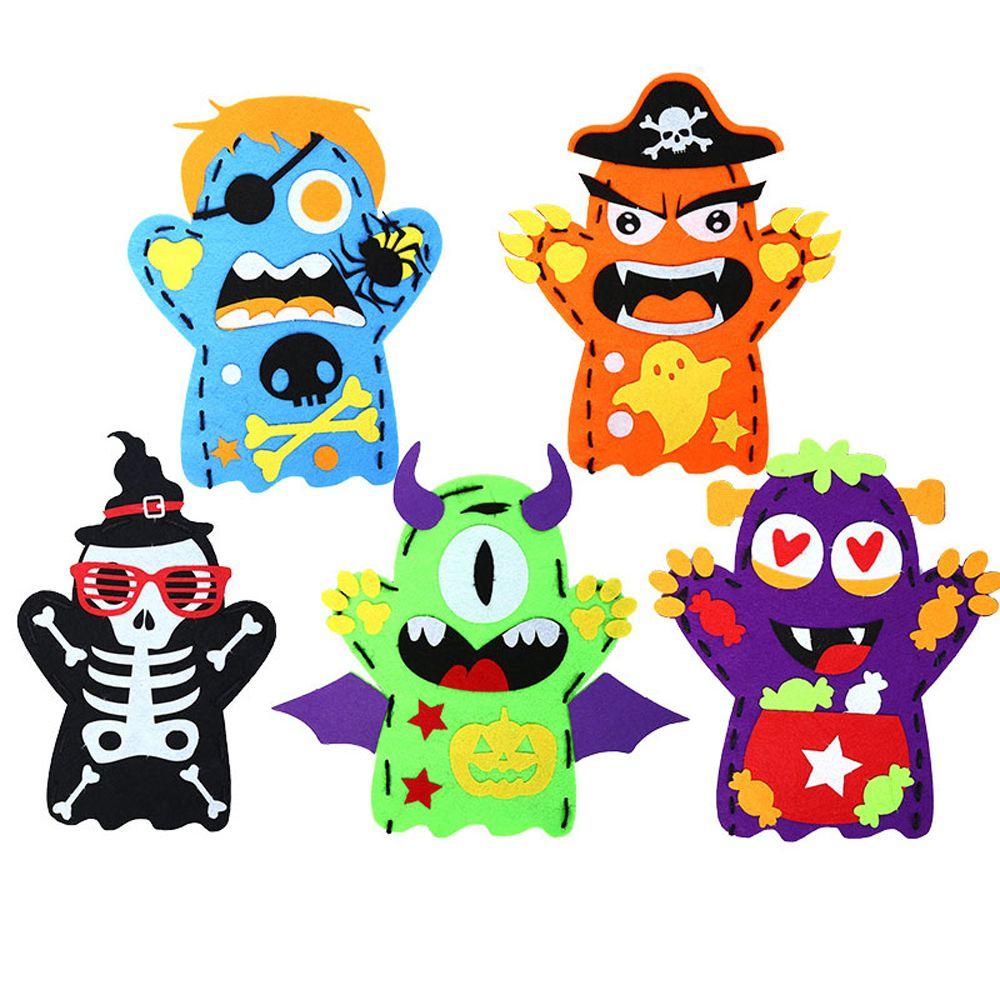 Toy Birthday Gift Halloween Decoration Hand Puppet Toy DIY Hand Puppet Kits Halloween Puppet