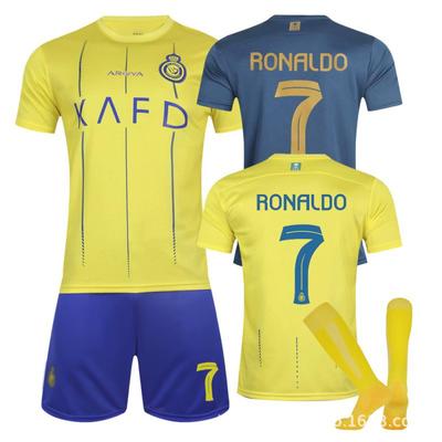 2324 Dres futbalového klubu Rijád Víťazstvo č.. 7 C Ronaldo 10 Mane Dospelý Detský Set