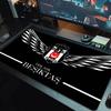 Besiktas Gymnastics Club Large Size Mouse Pad Large Gaming Table Cushion Non-slip Laptop Tablet Big Mousepad XXL Mat Mini PC Playmat With Lock Edge