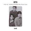 BTS SURGIR : TARJETA FOTOGRÁFICA MINI MONOCROMÁTICA Fotocarte Oficial