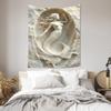 Elegant Mermaid 3D Embossed Tapestry Beautiful Living RoomBedroom Decor Painting New Art Wall Ornament