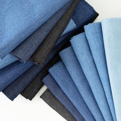 Vintage Baumwolle Blaue Jeansstoff Leichter Dünner Weicher Stoff für DIY Puppenkleidung Jeans Kleid Tasche Mütze Schürze Handwerksmaterial