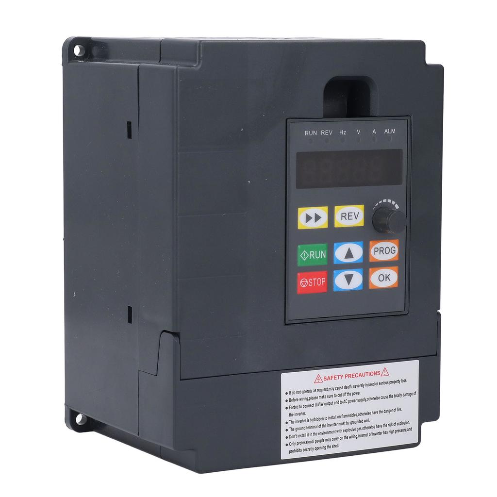 Variable Frequency Drive 1PH AC220V Input 3PH AC0220V Output 2.2KW Universal Small Inverter for