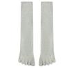 Men Toe Socks Long Cotton Simple Business Stockings Breathable 5 Finger Socks Calf For 4 Seasons