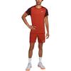 Nike Advantage Comfortable Soft Crew Neck Pullover Versatile Short Sleeve T-Shirt Men Tops Burgundy FD5320-626