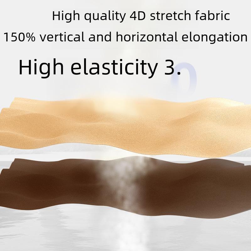 Juyitang 4D Peach Round Neck Anti-Exposure Yoga Vest