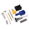 Watch Repair Tool Stainless Steel Watch Battery Replacement Tool Kit with Canvas Case
