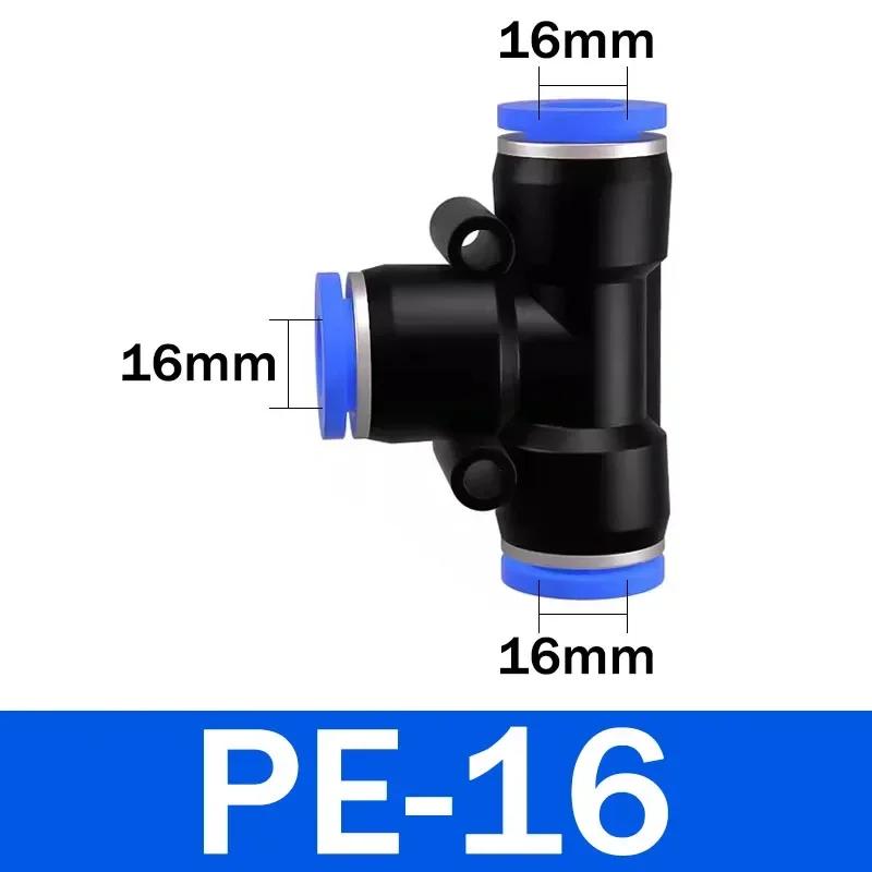 Pneumatic Fittings Quick Connector Air Hose Tube Connectors Plastic PE PEG 4mm 6mm 8mm 10mm 12mm Push Into Pluglug