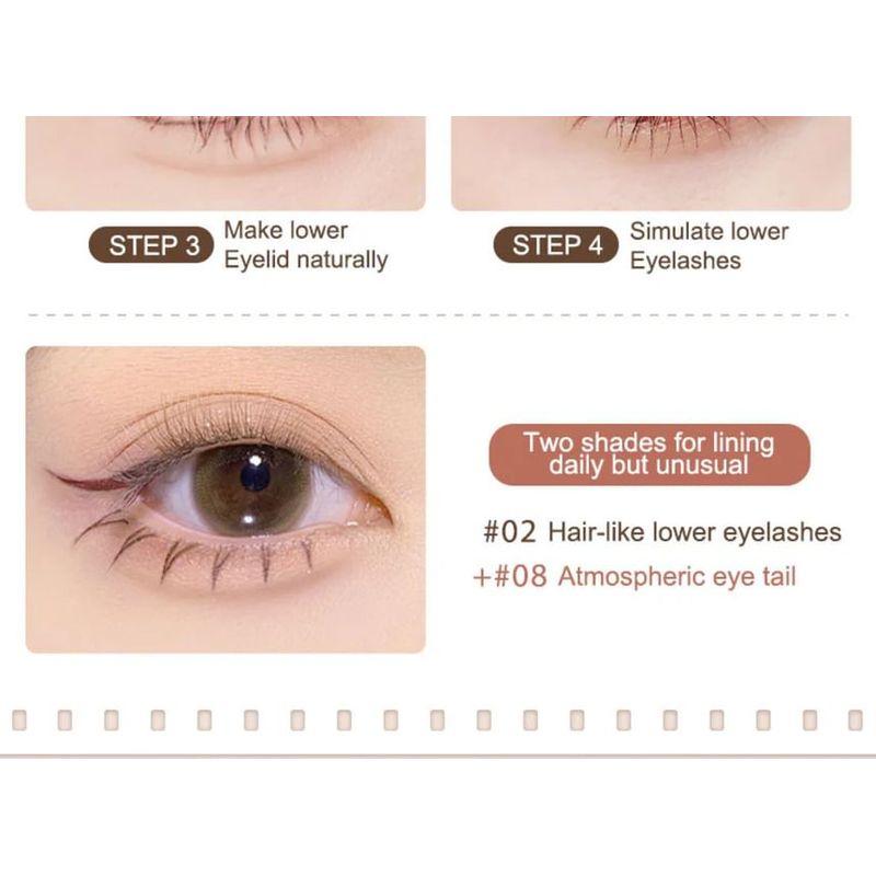 Judydoll - Dünner Flüssiger Eyeliner - 4 Klassische Ultra-Feine Farben