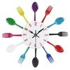 Modern Art Quartz Wall Clock for Living Room, Kitchen, or Restaurant