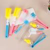 7pcs Home Spout Cup 360-degree Bottle Brush Baby Nipple Rotating Clean Sponge