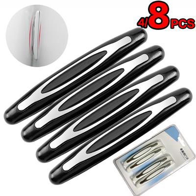4/8Pcs  Car Door Guard Anti-collision Strip Universal Car Door Protector