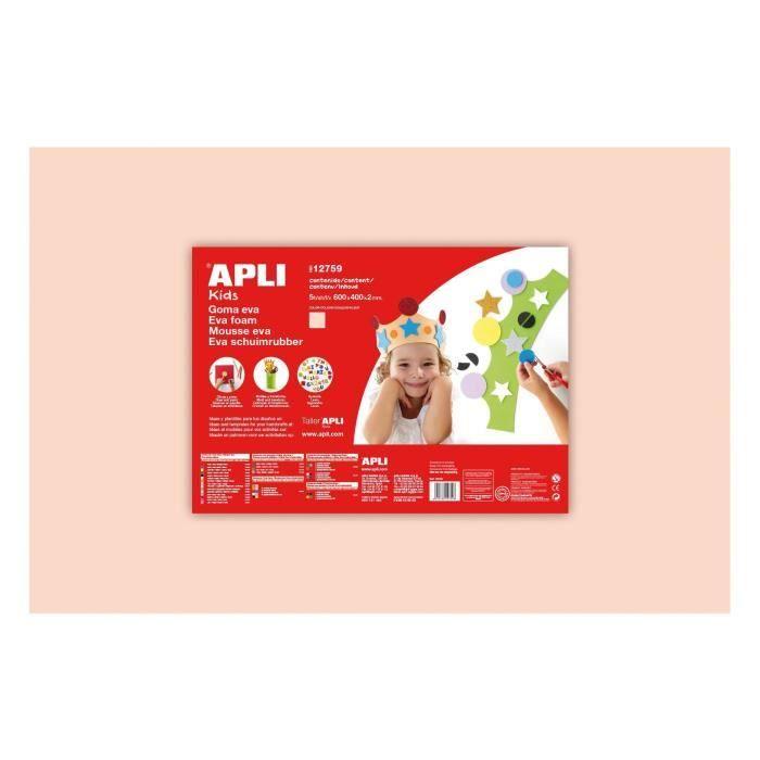 APLI 1 feuille de mousse caoutchouc - Peau