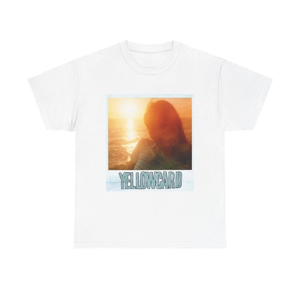YellowCard Tshirt Band Album Cover Ocean Avenue Retro Unisex Heavy Cotton Tee Unisex T-Shirt XXL