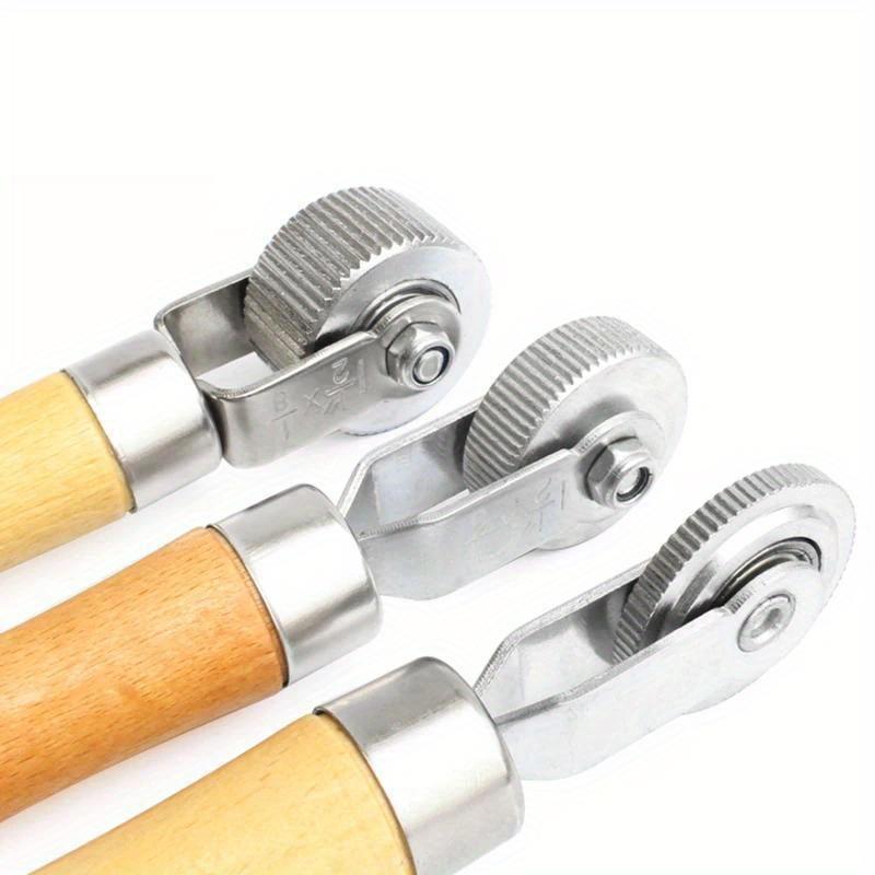 Car Tire Repair Kit Roller Auto Patch Roller Motorcycle Wheel Repair With Wooden Handle Tire Repairing Tool For Cars Accessories