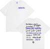 Rapper Dellafuente Nana Del Miedo Printed Tshirts Unisex WOMEN Harajuku Gothic Oversized T Shirts High Quality 100 Cotton Tshirt