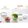 Yoshikawa New Kitchen Basic SJ2965: Set of 4 Microwave-Safe Colanders (17cm Bowl, 15cm Bowl, 15cm Colander, 13cm Colander), Made in Japan, Dishwasher-