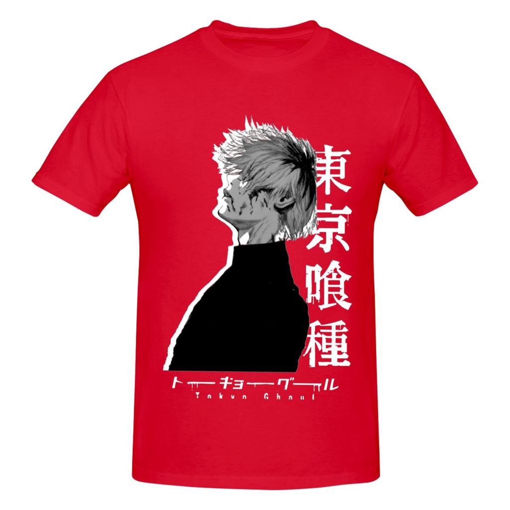 Unisex Kaneki Ken Tokyo Ghoul T Shirt Vintage Big Size Cotton Custom Sleeve T Shirt Unisex