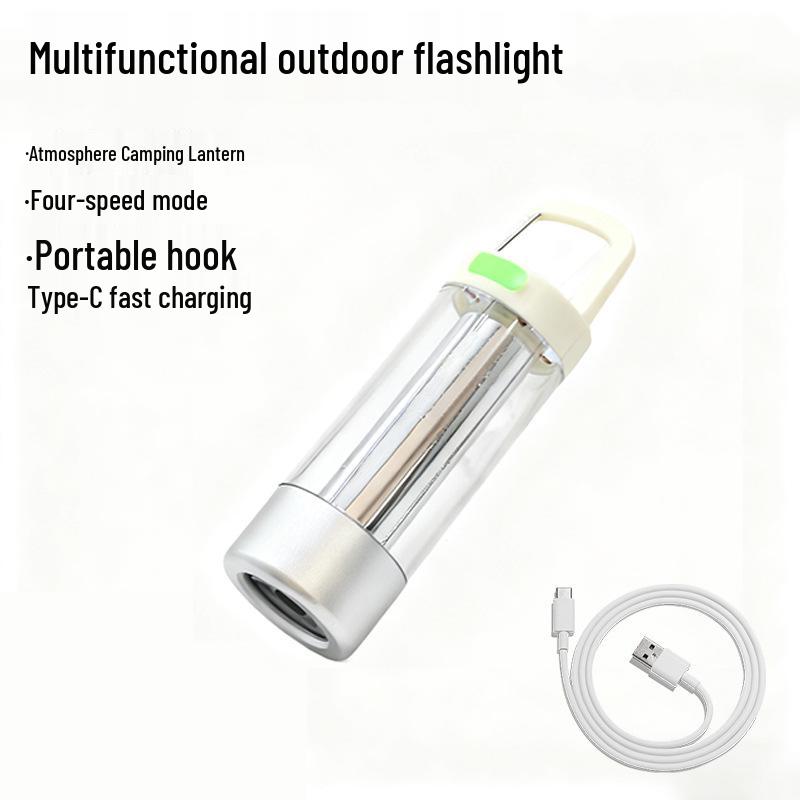 Multi-Function USB Rechargeable Camping Lantern and Tent Light with Long Battery Life