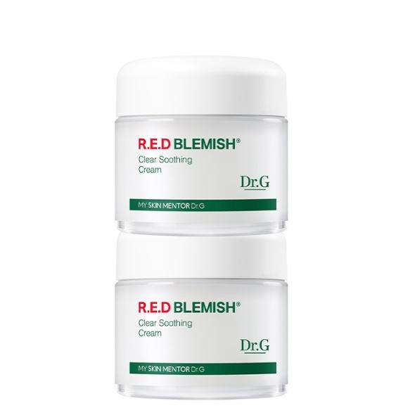 [1+1] Red Blemish Clear Soothing Cream 70mL (Jar)