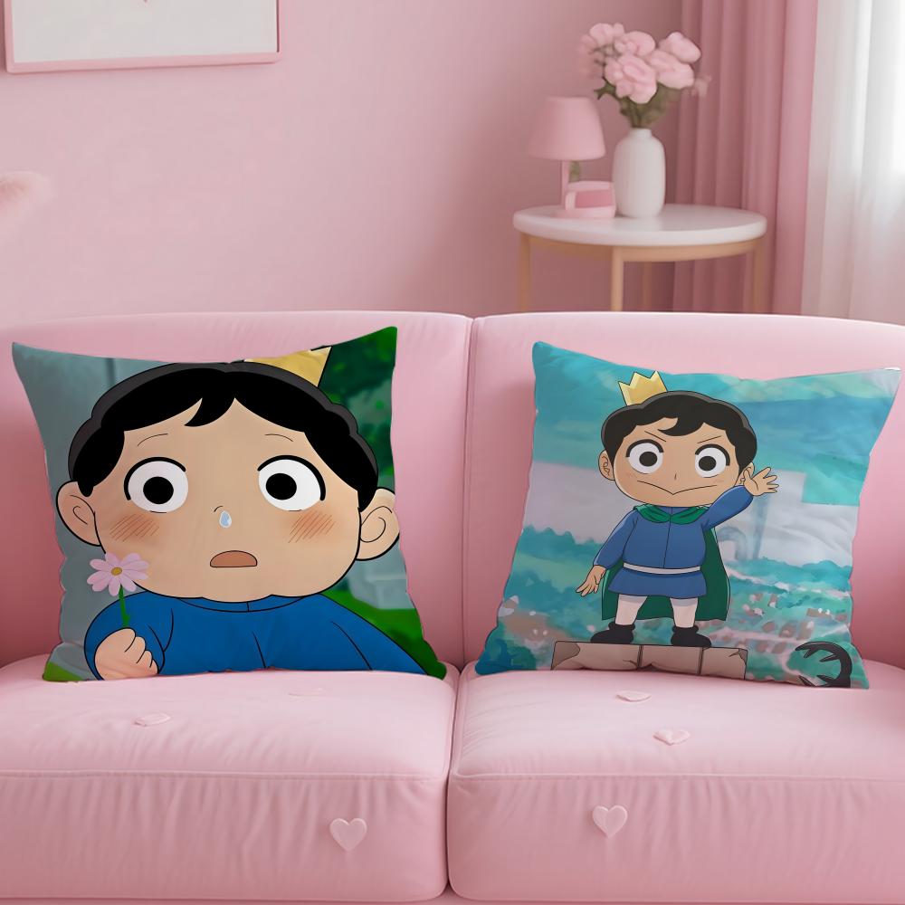 Popular Anime Ranking of Kings Cushion Cover Soft  EasyWash Pillow Case  Versatile for Couch Bed Travel and Office