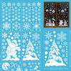 2023 Christmas Window Stickers, Double Sided Display Windows, Holiday Decorative Wall Stickers, Electrostatic Wall Stickers
