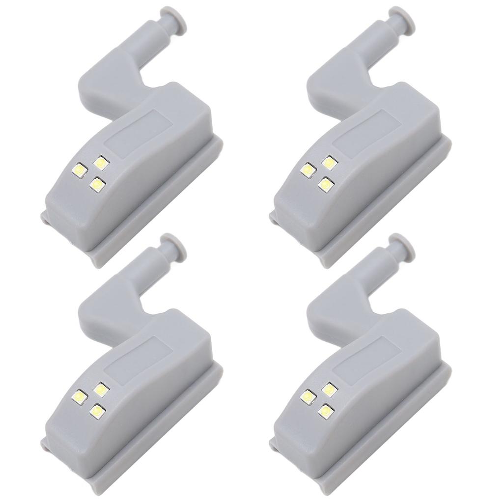 10 Sets Hinge LED Light High Brightness ABS Cabinet Hinge Light with 3 LED Lamp Beads Hinge Lights