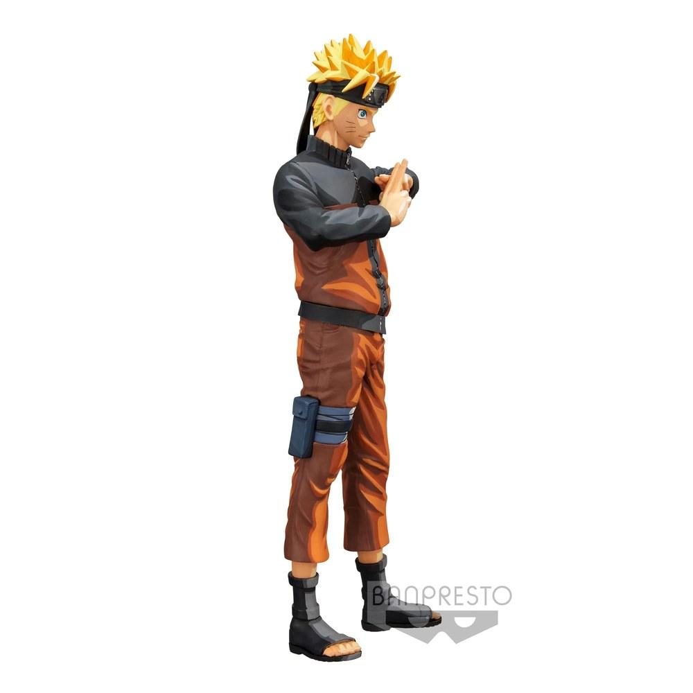Banpresto Naruto Shippuden Uzumaki GRANDISTA Nero 2D Manga Dimensions