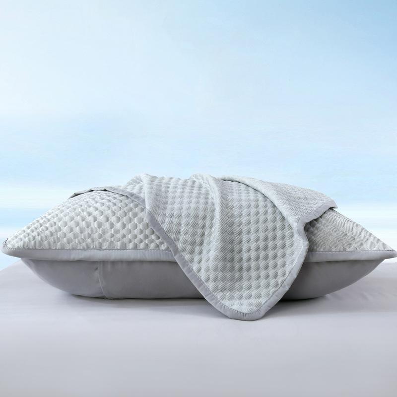 Ice Fiber Pillowcase | Quick-drying, Breathable, Cool Feel - Perfect for Hot Sleepers, Compatible with Standard Pillows - Ideal for Summer