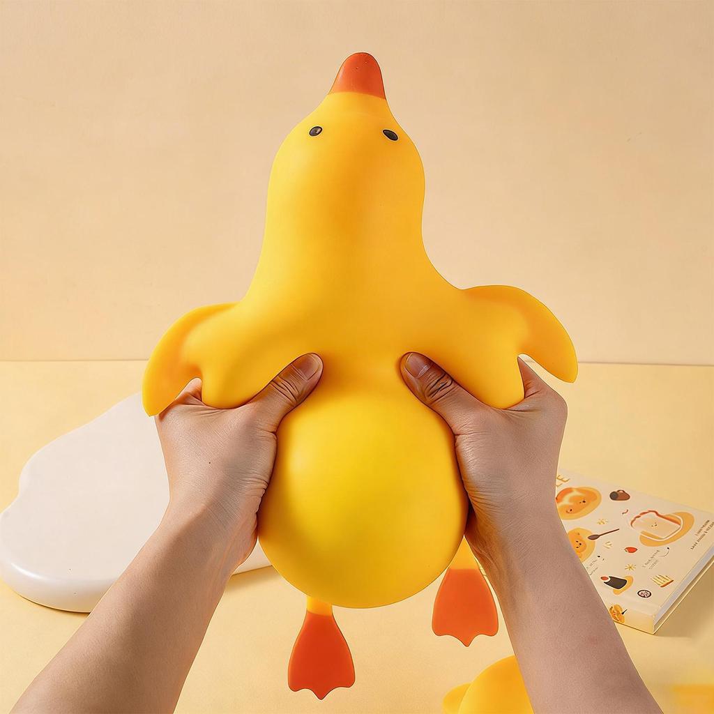 Kid Squeeze Toys Cute Duck Shape Slow Rebound Reusable Fidget Pinch Toys for Kids Boys Girls Children Teens Adults Women Men