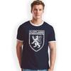 Scotland Shield Large Print Football Ringer T-Shirt Birthday Gift Home Nations