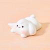 Mini Rabbit Figurines Cartoon Bunny Miniature Figures Tiny Resin Animal Fairy Garden Ornaments for Dollhouse DIY Micro Landscape