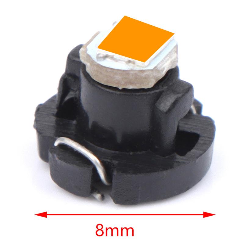 10PCS LED T3 T4.2 T4.7 Meter Bulb Instrument 3528 Neo Wedge Warning Switch Radio Dashboard Indicator Panel Lamp Car Lights