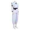 White Kung Fu Suit With Tattoo Stickers Ryomen Sukuna As Megumi Showdown Cosplay Costume Full Set