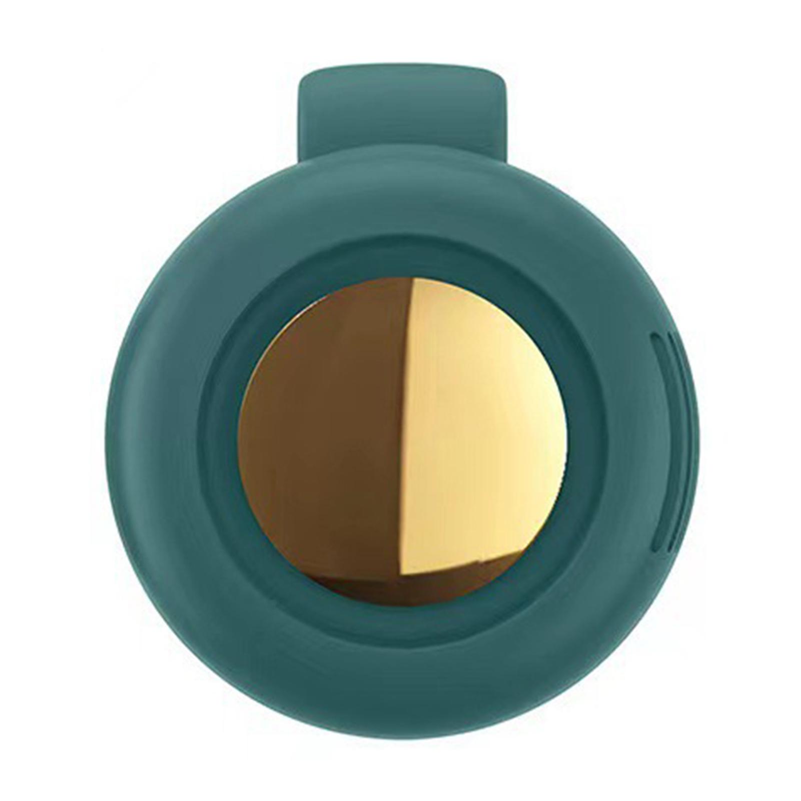 

Mini Bladeless Electric Fan Summer Cool Portable Silent Small Whirlwind Fan Clip On USB Rechargeable for Outdoor Travel Office зелений